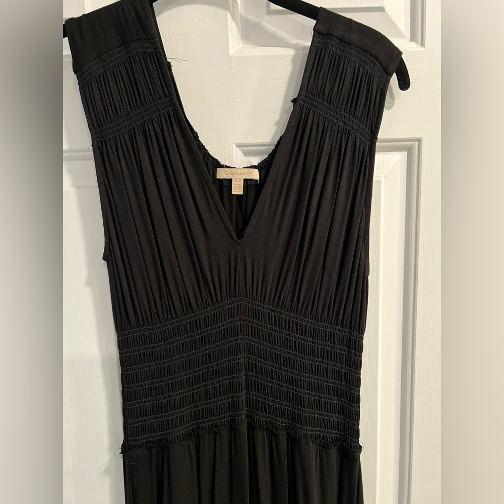 Stretchy cinch waist dress
